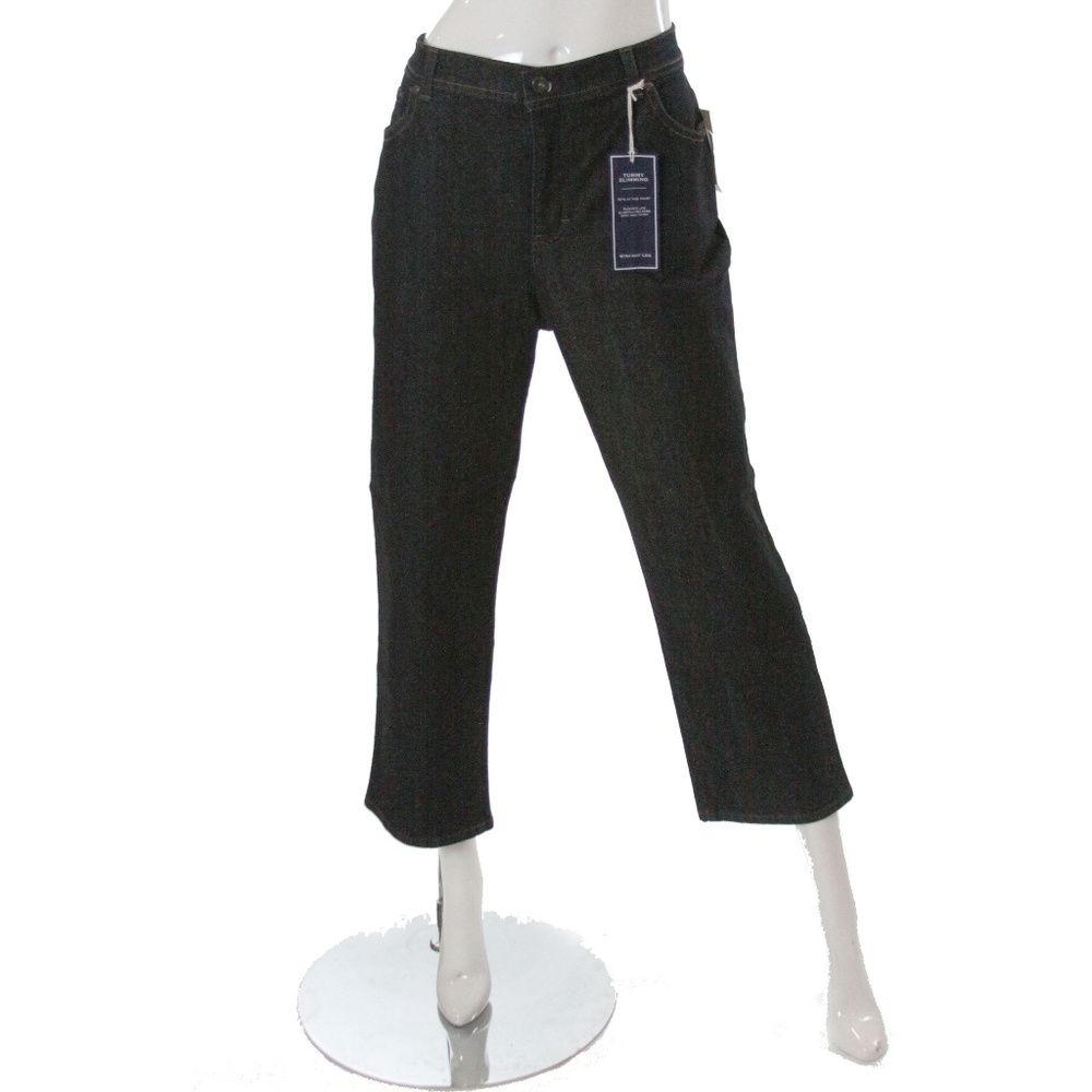 Charter Club Tummy Slimming Straight Leg Jeans